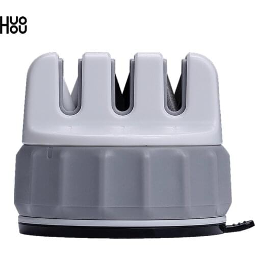 HUOHOU Mini Sharpener One-Hand Easy And Effortless Stable Small Shape Impact Resistance Strong Sucker Safe Worry-Free Sharp