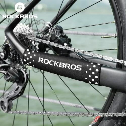 BUY get GIFT ROCKBROS Bicycle Chain Protection Cycling Ultralight Chain Guard Cover Quick Dry Chain Protector Stay Rear Fork