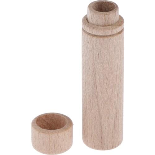 Needle container made of wood, small needle box needle sack sewing needle