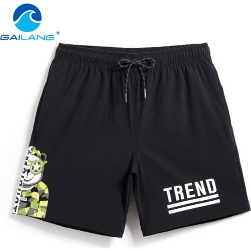 Gailang Brand Men Beach Shorts Bermuda Fashion Mens Swimwear Swimsuits Mens Board Shorts Trunks Casual Quick Drying Boardshorts
