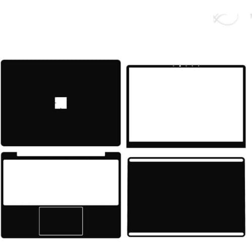 KH Laptop Sticker Skin Decals Cover Protector Guard for Microsoft Surface Laptop Go 12.4