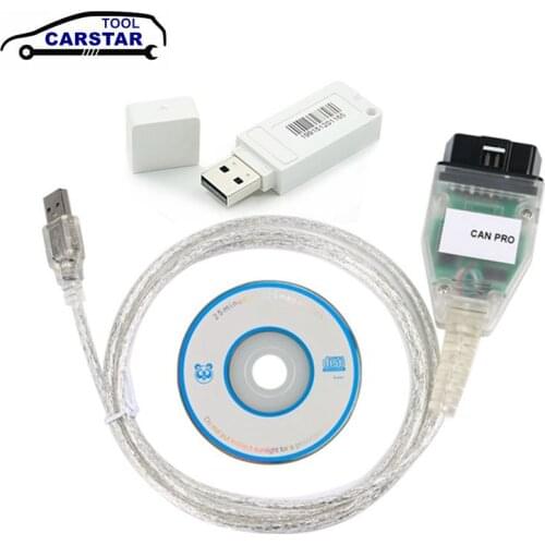Newest CAN PRO V5.5.1 Support Can Bus UDS KLine for AUDI Without USB Dongle with FTDIFT245RL Chip VCP OBD2 Diagnostic Interface