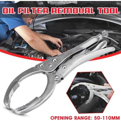 Car Oil Filter Plier Remover Wrench Vice Locking Grip Vise Spanner Removal Tool Auto Repair Hand Tools