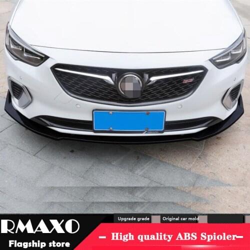 For Opel Insignia GS Body kit spoiler 2016-2018 For Insignia GS ABS Rear liprear spoiler front Bumper Diffuser Bumpers Protector