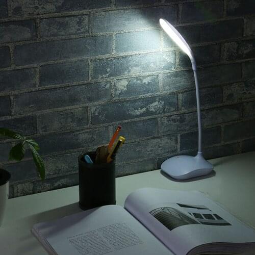 LED Modern Desk Lamp USB Charging Built-in Lithium Battery Desk Lamp Touch Dimming Night Light Use Home Office Dorm