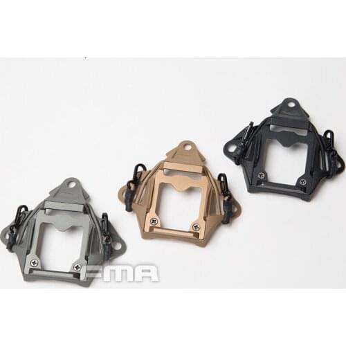 FMA Tactical Helmet Shroud Base Pedestal Connection Accessories Aluminum Core For L4G24 L4G19 NVG Mount For SF Helmet TB1313
