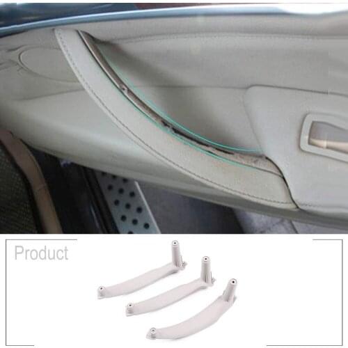 For BMW E70 E71 X5 X6 2007-2013 Car Inner Door Panel Handle Pull Trim Cover Auto Interior Accessories