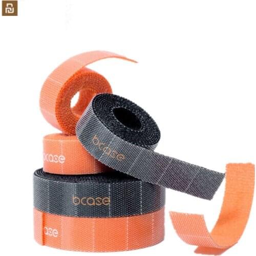 Youpin Bcase 10mm Tearable Magic Sticker Durable Magic PP Sticker Loop Disks Velcro Cable Tie Gadget 1M / 3M Magic Tap