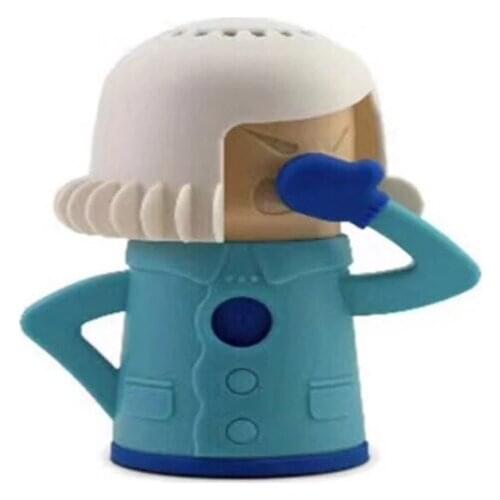 Interesting funny angry mother mom microwave oven cleaner grill cleaner steam cleaner steams away stains odors