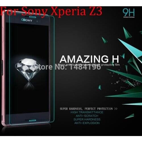 Tempered Glass For Sony Xperia Z3 L55 L55T D6603 D6643 D6653 D6616 D6633 Tempered Glass Film Screen Protector