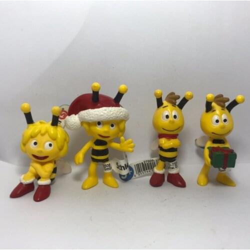 1pcs 6-8cm maya bee action figure doll kids collection Toy