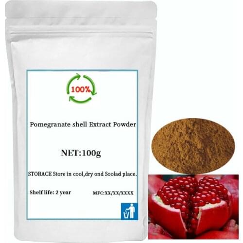 10: 1 Pomegranate Peel / pomegranate shell Extract powder Free shipping