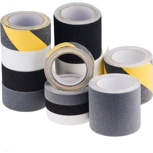 5M 2.5CM 5CM 10CM Non Slip Safety Grip Tape Anti-Slip Indoor Outdoor Stickers Strong Adhesive Safety Traction Tape Stairs Floor