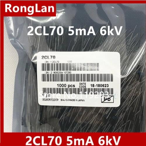 [BELLA] high voltage high voltage diodes 2CL70 high voltage silicon stack 2CL6 5mA 6kV--1000PCS/LOT
