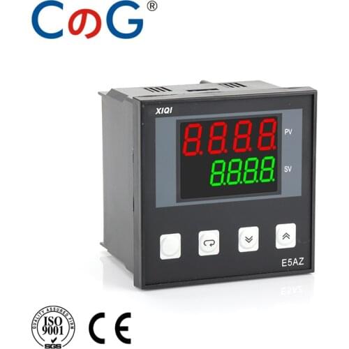 CG E5 Series K E J PT100 4-20mA 0-5v Type AC 220V LCD Screen With RS485 Digital Intelligent Temperature Controller Thermostat