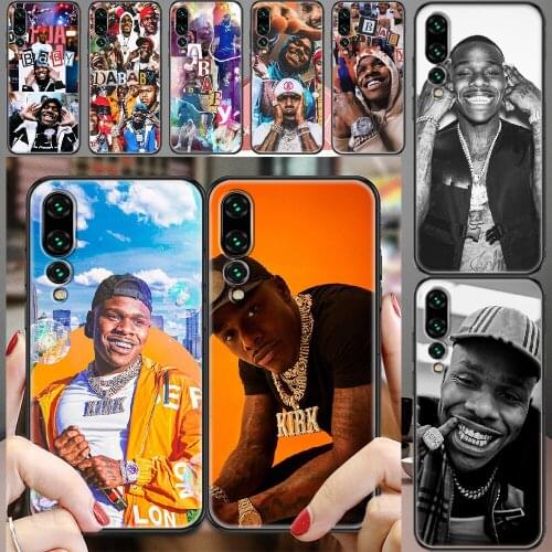 DaBaby Jonathan Lyndale Kirk Baby Jesus Phone case For Huawei P Mate P10 P20 P30 P40 10 20 Smart Z Pro Lite 2019 black tpu coque