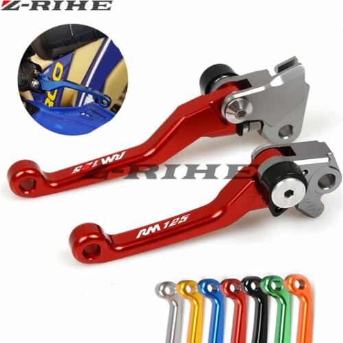 CNC Dirt Bike Clutch Brake For Suzuki RM125 2004 2005-2008 Motocross Off Road Pivot Racing Motorcycle CNC Brake Clutch Levers