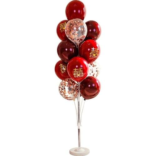Balloon Bracket Wedding Decoration Ballon Support Floating Column Luminous 1.3 Meters Room Scene Kids Adult Table Light-emitting