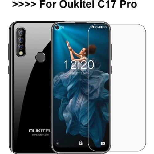 For Oukitel C17 Pro 6.53" Tempered Glass 9H 2.5D Premium Protective Glass Screen Protector For Oukitel C17 Pro Mobile Phone Film
