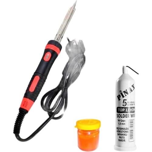 New Temperature Electric Soldering Iron 220V 60W Professional Soldering Machine Pen Soldering Iron + Soldering Wire