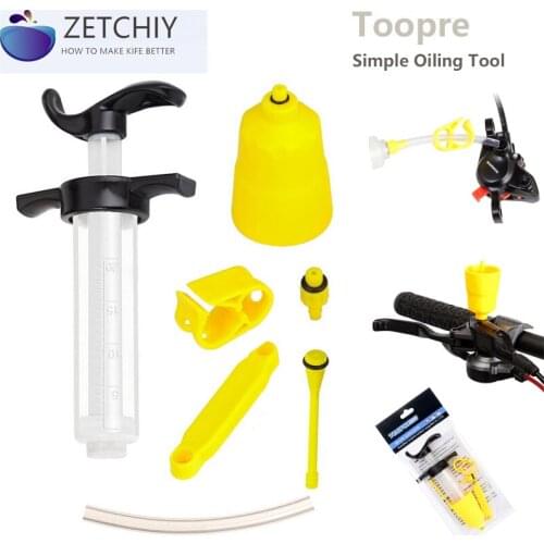 Mtb roadbike Bike Bicycle Hydraulic Disc Brake Fluid Oil Bleed Kit Bike Oil Brake Simple Oiling Tool Lubrication Repair Tools