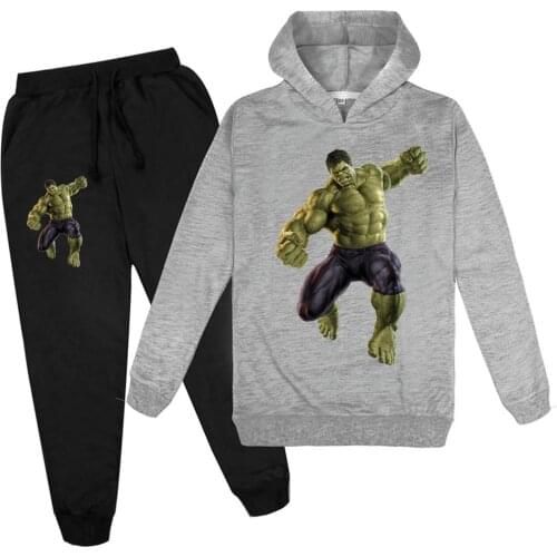 Hulk Hoodies Children Sweatshirts Fashion Kids Hooded T Shirt Baby Toddler Girls Coat Kids Clothes Boys Casual Hoodie Sportswear