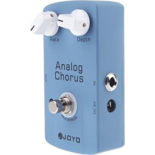 JOYO JF-37 ANALOG CHORUS Electric Guitar Effect Pedal with True Bypass