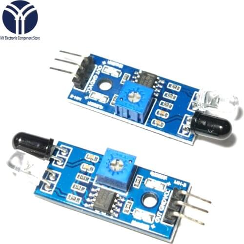 Smart Electronics New for Arduino Diy Smart Car Robot Reflective Photoelectric 3pin IR Infrared Obstacle Avoidance Sensor Module