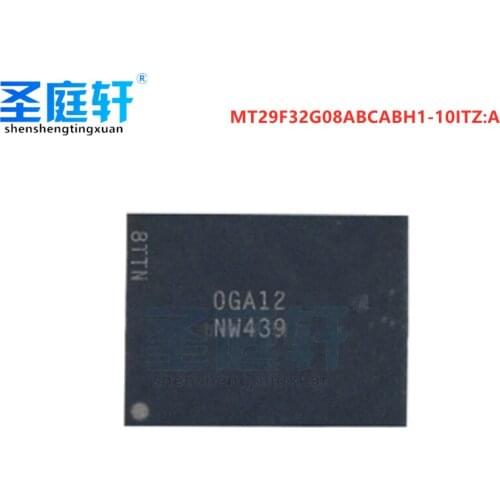 New MT29F32G08ABCABH1-10ITZ: A BGA package NAND flash SLC 32G