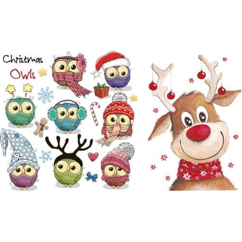 New Parches de alce Kawaii para niños, ropa, bolsa, lavables, adhesivos para planchado, transferencia de calor, vinilo, Parch, N