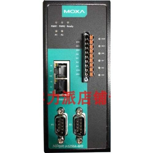 New Original Spot Photo For MOXA NPort IA5250AI RS-232/422/485 2-Port Server