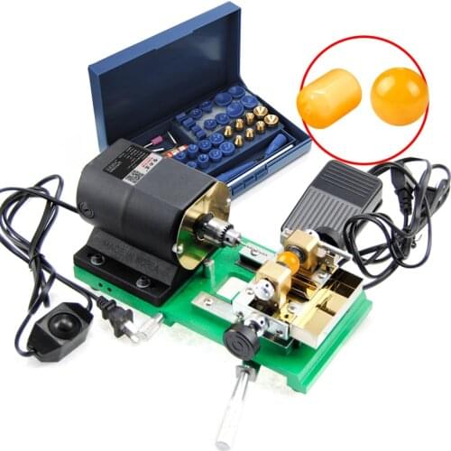 1PC 220V Pearl hole punch amber beeswax wooden olive bead jade grinding drilling Electric drill machine