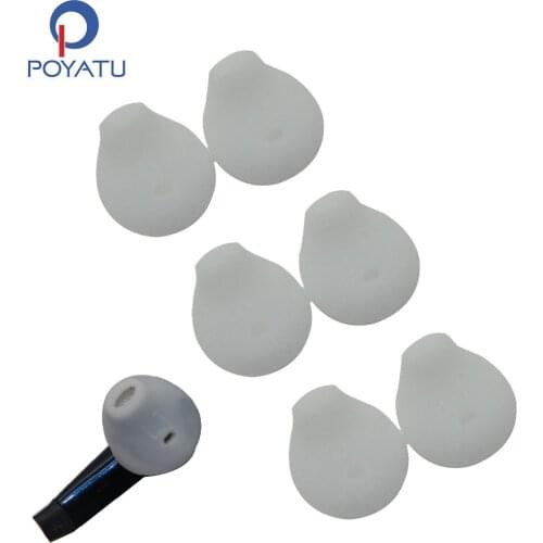 POYATU For Samsung Galaxy S6 S6Edge G9200 G9250 G9208 Note5 Samsung Level U Silicone Headphones Tips Replacement Ear Buds Tips