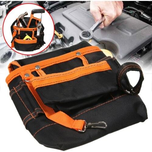 Multifunction Electrician Tools Bag Oganizer Carrying Pouch Screwdrivers Hammer Pencil Holder Maintenance Bags With Belt