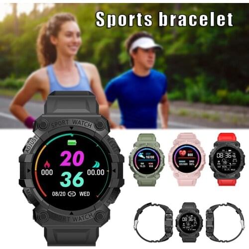 Smart Sports Bracelet Multifunctional Round Screen Watch Portable Pedometer for Outdoor Running Traveling d88