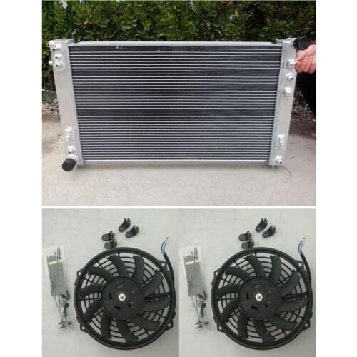 New performance Factory Price Custom Aluminum Radiator & Fans For Holden VT VX HSV Commodore V8 GEN3 LS1 5.7L