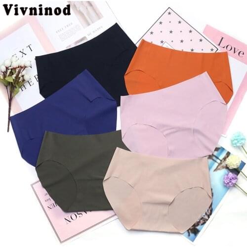 Ladys underwear one-piece seamless sexy, comfortable, breathable waist triangle pants Panties Intimates Seamless Natural