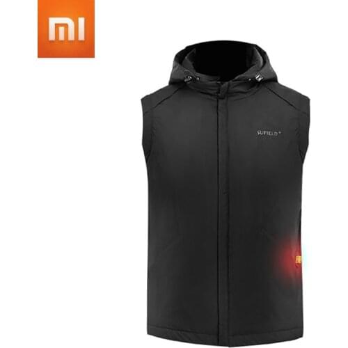Youpin SUPIELD Aerogel Heated Vest Electric Heating Vest Thermal Warm Heating Clothes Winter USB Warm Jacket Cold Resistance