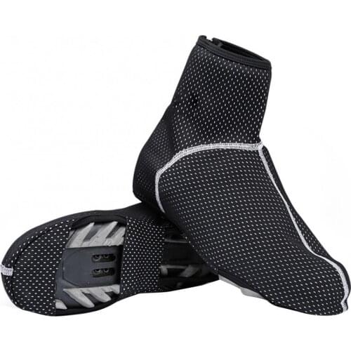 1 pair of mens winter riding windproof, waterproof and warm shoe covers MTB protective overshoes hiking camping ski equipment