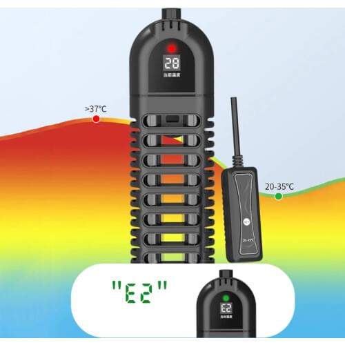 220-240V 600W/1000W Aquarium Heater Fish Tank LCD Display Digital Automatic Water Heating Rod Constant Temperature Control