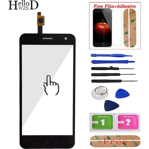 5.0 For ZTE Blade A465 Mobile Phone Front High Touch Screen Touch Glass Digitizer Panel Lens Sensor Capactive + Screen Protector