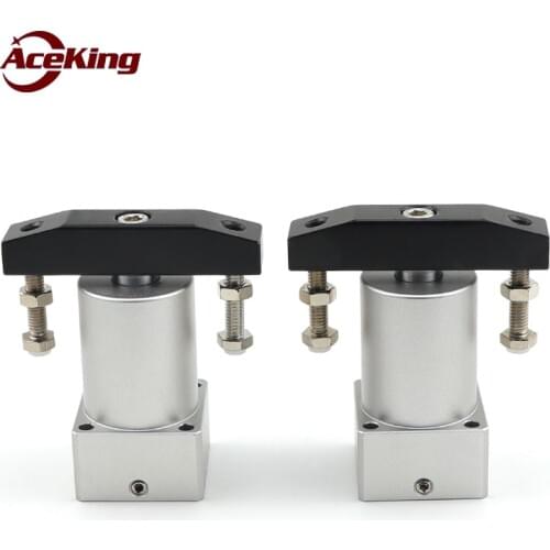 ACKD press rotary cylinder ackdr25/32/50/63/40x90 180 degree bilateral platen industrial clamping pneumatic cylinder ACKDR25X90