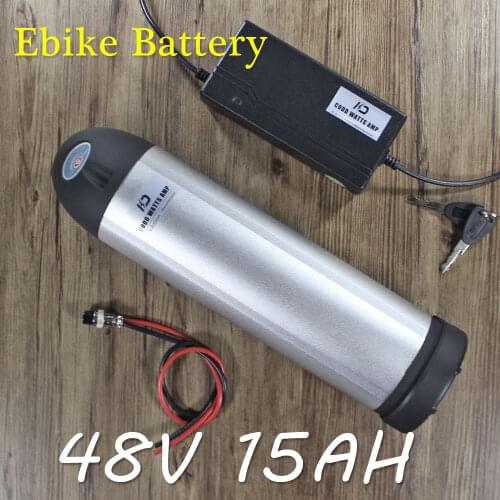 Kettle botle 48V 15AH 1000W lithium ion Electric bike battery