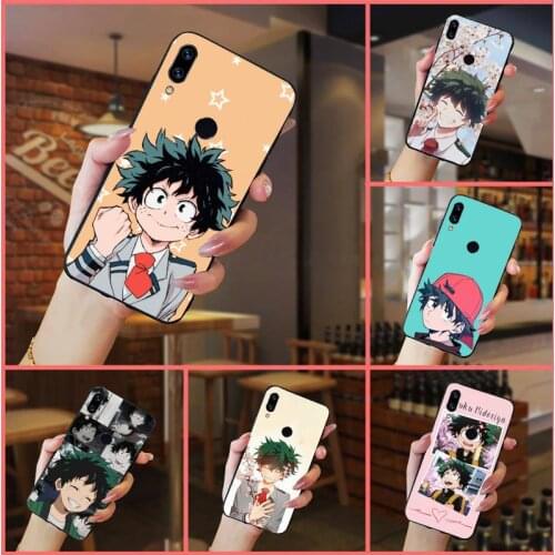 My Hero Academia deku bakugou Boku anime high quality Phone Case shell For Xiaomi Redmi note 7 8 9 t k30 max3 9 s 10 pro lite