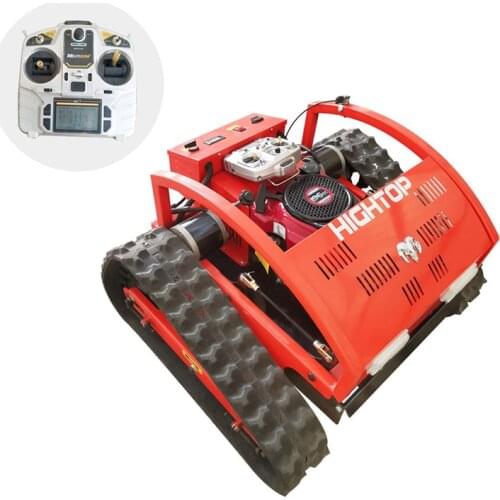 HIGHTOP Lawn Mowers Remote Control Slope With Gasoline Engine Grass Cutting Machine