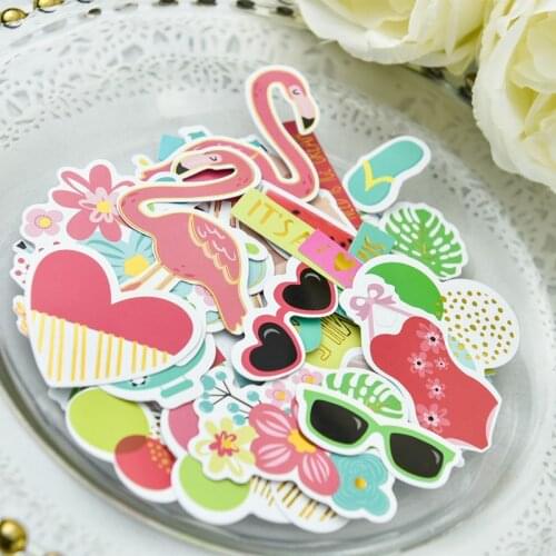 KSCRAFT Good Times Paper Cardstock Die Cut Stickers for DIY Scrapbooking/photo album Decoration Card Making Crafts