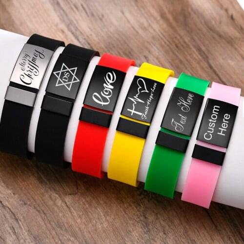 Myfresty Silicone Bracelets