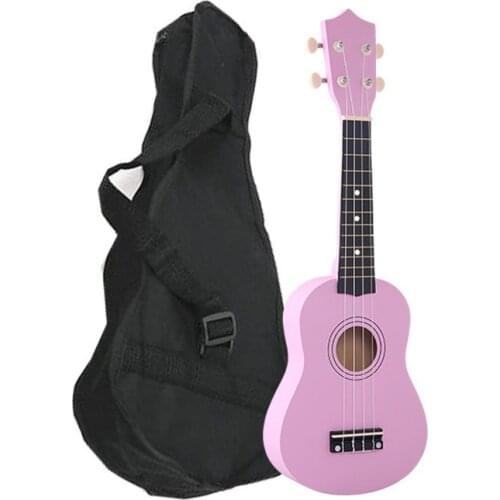 21 Inch Ukulele High Quality Stringed Instruments with Back Ukulele Christmas Kids for Beginner Kids Gift Musical Instruments
