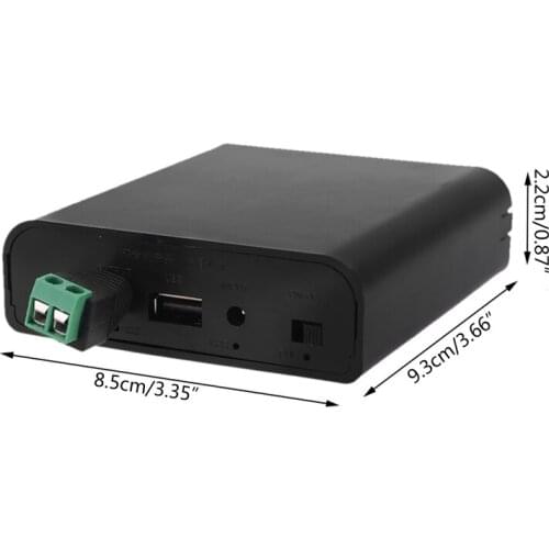 USB DC 8V-24V Output 4x 18650 Batteries DIY Power Bank Box Fast Charger for Cellphone WiFi Router LED Light CCTV Camera