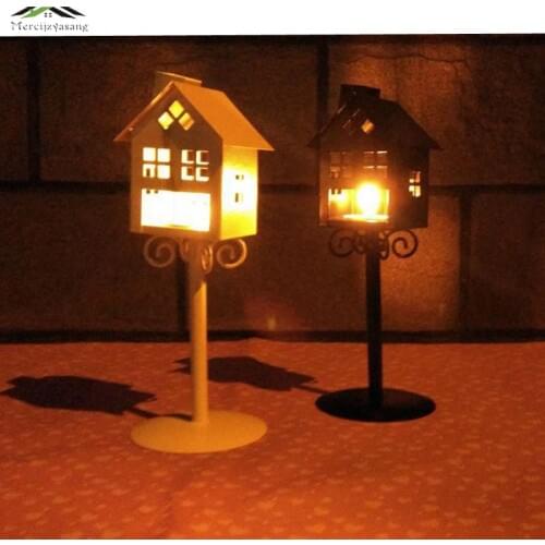 2Pcs/lot Metal Bird Cage Wedding Candle Holder Lantern Morocco Vintage Small Lanterns For Candles Decorative Cages Lamp 013